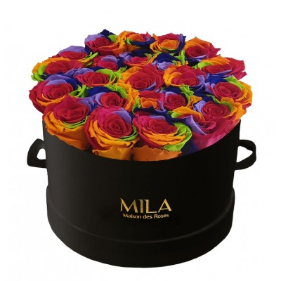 Produit Mila-Roses-01343 Mila Classique Large Noir Classique - Rainbow