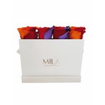  Mila-Roses-01352 Mila Classique Mini Table Blanc Classique - Rainbow