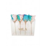  Mila-Roses-01362 Mila Acrylic Mini Table - Sweet Candy