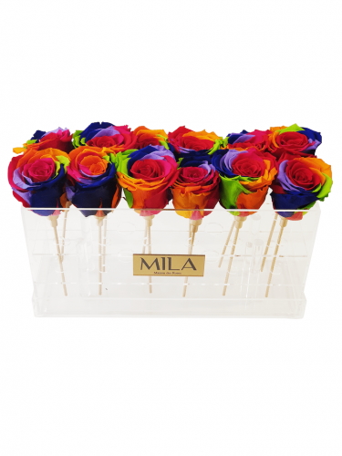 Produit Mila-Roses-01376 Mila Acrylic Table - Rainbow