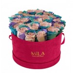  Mila-Roses-01423 Mila Burgundy Velvet Large - Sweet Candy