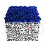  Mila-Roses-01503 Mila Limited Edition Cochain - Royal blue