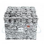  Mila-Roses-01508 Mila Limited Edition Cochain - Metallic Silver