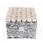  Mila-Roses-01518 Mila Limited Edition Cochain - White Cream