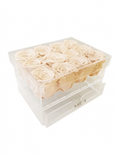 Produit Mila-Roses-01537 Mila Acrylic Medium Bijou - Champagne