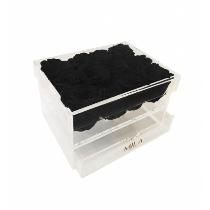 Mila Acrylic Medium Bijou - Black Velvet
