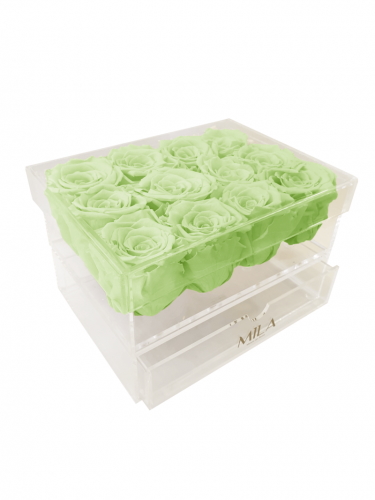 Produit Mila-Roses-01547 Mila Acrylic Medium Bijou - Mint