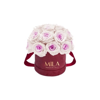 Produit Mila-Roses-01631 Mila Classique Small Dome Burgundy - Pink bottom