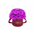Article  Mila-Roses-01635 Mila Classique Small Dome Burgundy - Violin