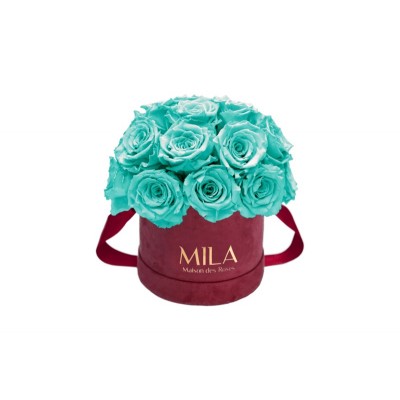 Produit Mila-Roses-01639 Mila Classique Small Dome Burgundy - Aquamarine