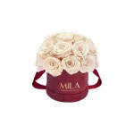  Mila-Roses-01645 Mila Classique Small Dome Burgundy - Champagne