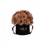 Mila-Roses-01669 Mila Classique Small Dome Noir Classique - Metallic Copper