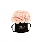  Mila-Roses-01676 Mila Classique Small Dome Noir Classique - Pure Peach