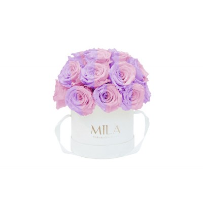 Produit Mila-Roses-01684 Mila Classique Small Dome Blanc Classique - Vintage rose