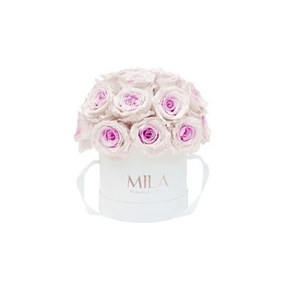 Produit Mila-Roses-01685 Mila Classique Small Dome Blanc Classique - Pink bottom
