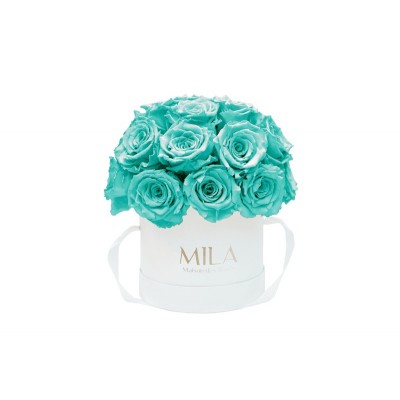 Produit Mila-Roses-01693 Mila Classique Small Dome Blanc Classique - Aquamarine