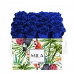  Mila-Roses-01800 Mila Limited Edition Jungle Medium Medium Jungle - Royal blue