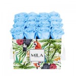  Mila-Roses-01802 Mila Limited Edition Jungle Medium Medium Jungle - Baby blue