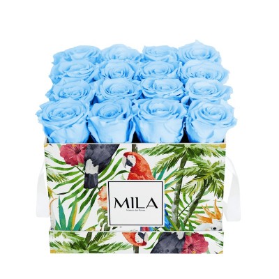 Produit Mila-Roses-01802 Mila Limited Edition Jungle Medium Medium Jungle - Baby blue