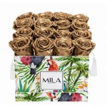  Mila-Roses-01806 Mila Limited Edition Jungle Medium Medium Jungle - Metallic Gold