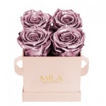  Mila-Roses-01846 Mila Classique Mini Rose Classique - Metallic Rose Gold