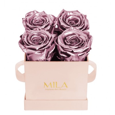 Produit Mila-Roses-01846 Mila Classique Mini Rose Classique - Metallic Rose Gold