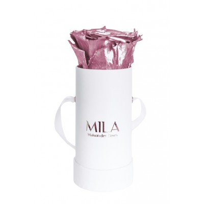 Produit Mila-Roses-01848 Mila Classique Baby Blanc Classique - Metallic Rose Gold