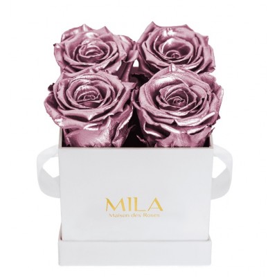 Produit Mila-Roses-01852 Mila Classique Mini Blanc Classique - Metallic Rose Gold
