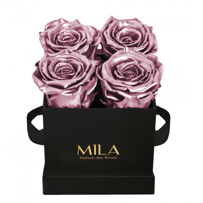 Mila Classique Mini Noir Classique - Metallic Rose Gold