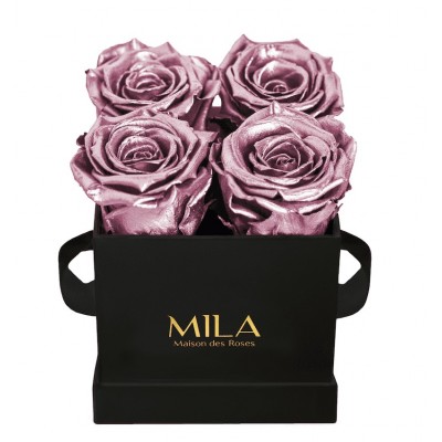 Produit Mila-Roses-01853 Mila Classique Mini Noir Classique - Metallic Rose Gold