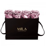  Mila-Roses-01861 Mila Classique Mini Table Noir Classique - Metallic Rose Gold