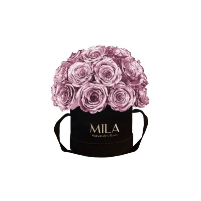 Produit Mila-Roses-01866 Mila Classique Small Dome Noir Classique - Metallic Rose Gold