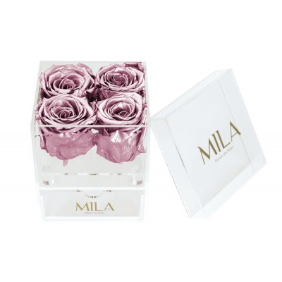 Produit Mila-Roses-01875 Mila Acrylic Mini Bijou - Metallic Rose Gold