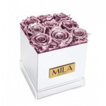  Mila-Roses-01880 Mila Acrylic Mirror - Metallic Rose Gold