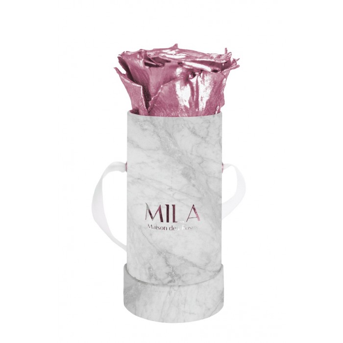 Mila Baby Marble Marble - Metallic Rose Gold