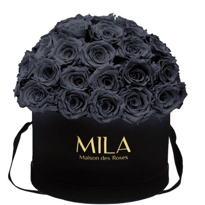 Mila Classique Large Dome Noir Classique - Grey