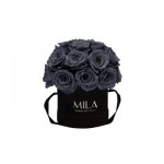  Mila-Roses-01933 Mila Classique Small Dome Noir Classique - Grey