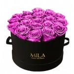  Mila-Roses-01993 Mila Classique Large Noir Classique - Metallic Pink