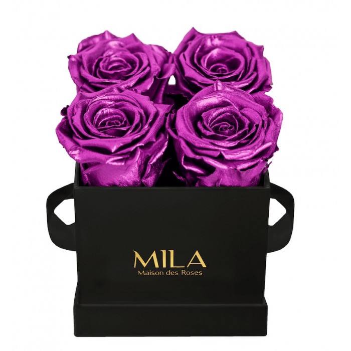 Mila Classique Mini Noir Classique - Metallic Pink