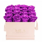  Mila-Roses-02011 Mila Classique Medium Rose Classique - Metallic Pink
