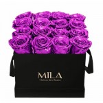  Mila-Roses-02014 Mila Classique Medium Noir Classique - Metallic Pink