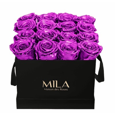 Produit Mila-Roses-02014 Mila Classique Medium Noir Classique - Metallic Pink