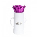  Mila-Roses-02020 Mila Classique Baby Blanc Classique - Metallic Pink