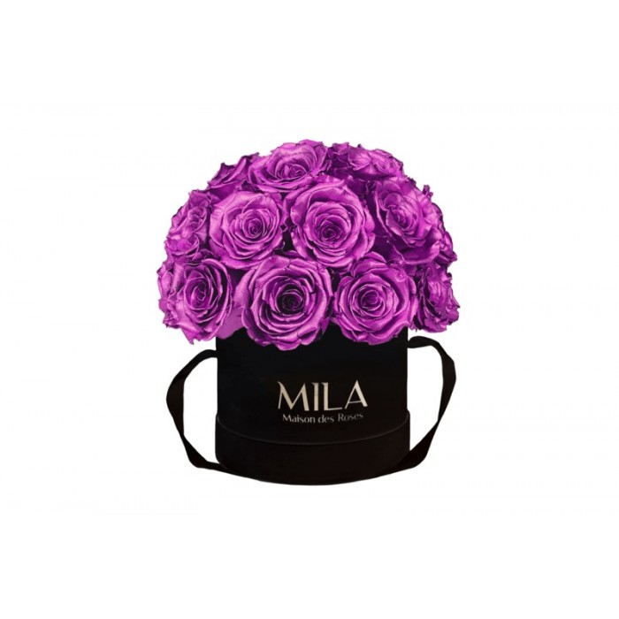 Mila Classique Small Dome Noir Classique - Metallic Pink