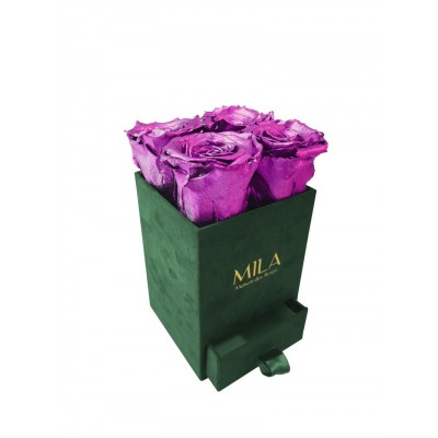 Produit Mila-Roses-02131 Mila Velvet Mini Emeraude Velvet Mini - Metallic Pink