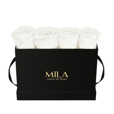 Produit Mila-Roses-02209 Mila Classique Mini Table Noir Classique - Pure White
