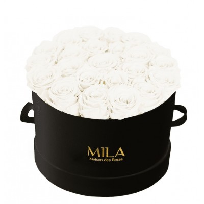 Produit Mila-Roses-02213 Mila Classique Large Noir Classique - Pure White