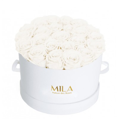 Produit Mila-Roses-02214 Mila Classique Large Blanc Classique - Pure White