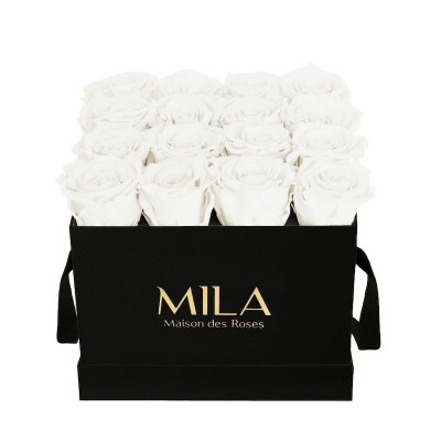 Produit Mila-Roses-02220 Mila Classique Medium Noir Classique - Pure White