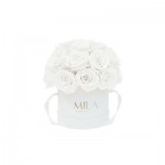  Mila-Roses-02230 Mila Classique Small Dome Blanc Classique - Pure White